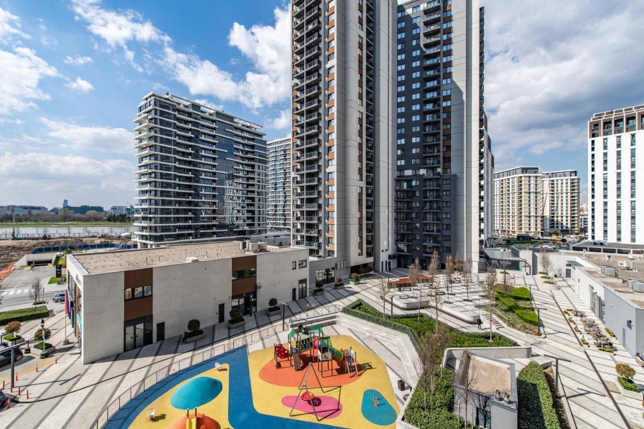 Stylish Apartment In Belgrade Waterfront Exterior foto
